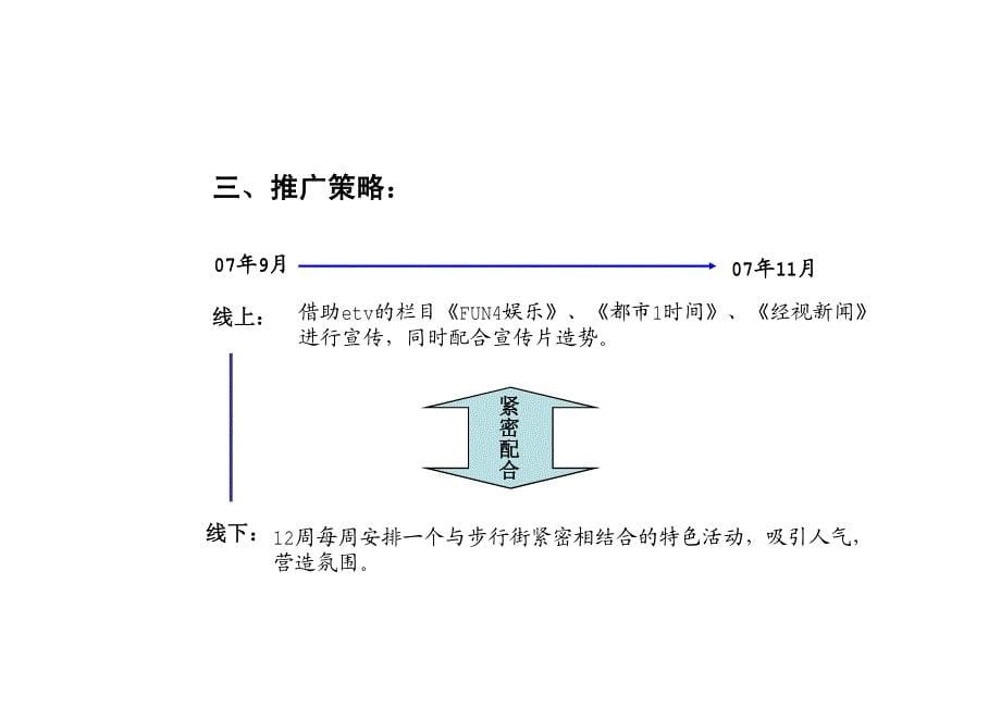 娄底春园商业步行街活动推广方案_2007年_第5页