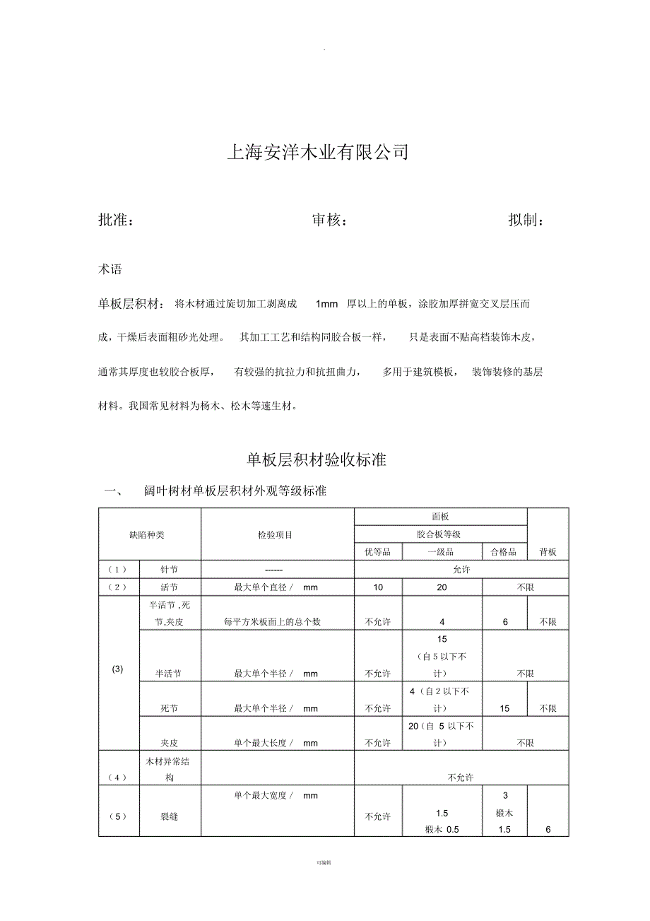 LVL质量验收标准_第2页