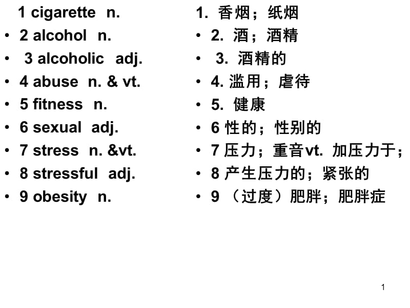 选修6-第三单元单词PPT_第1页