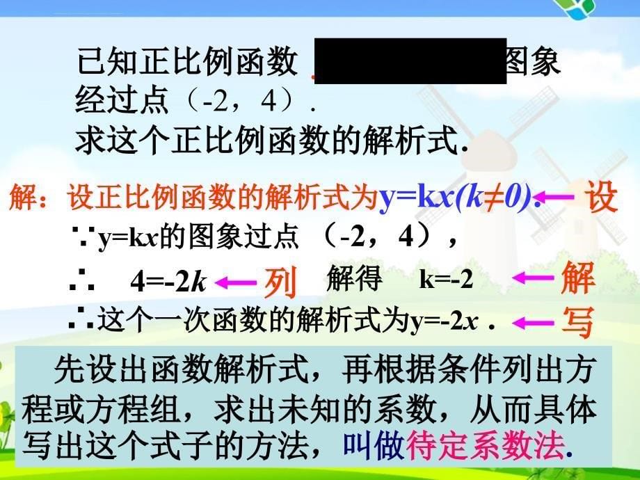 一次函数解析式的解法课件_第5页