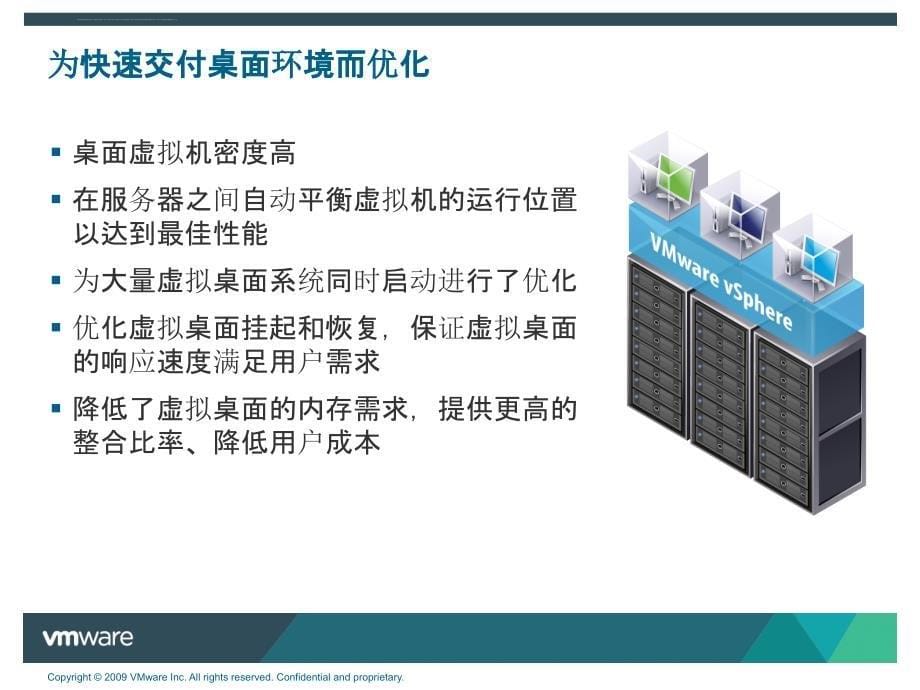 vmware View4.0竞争优势和用户TCO-ROI分析-PSE课件_第5页