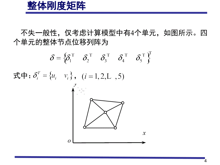 有限元-第3讲补充-平面问题-整体刚度矩阵PPT_第4页