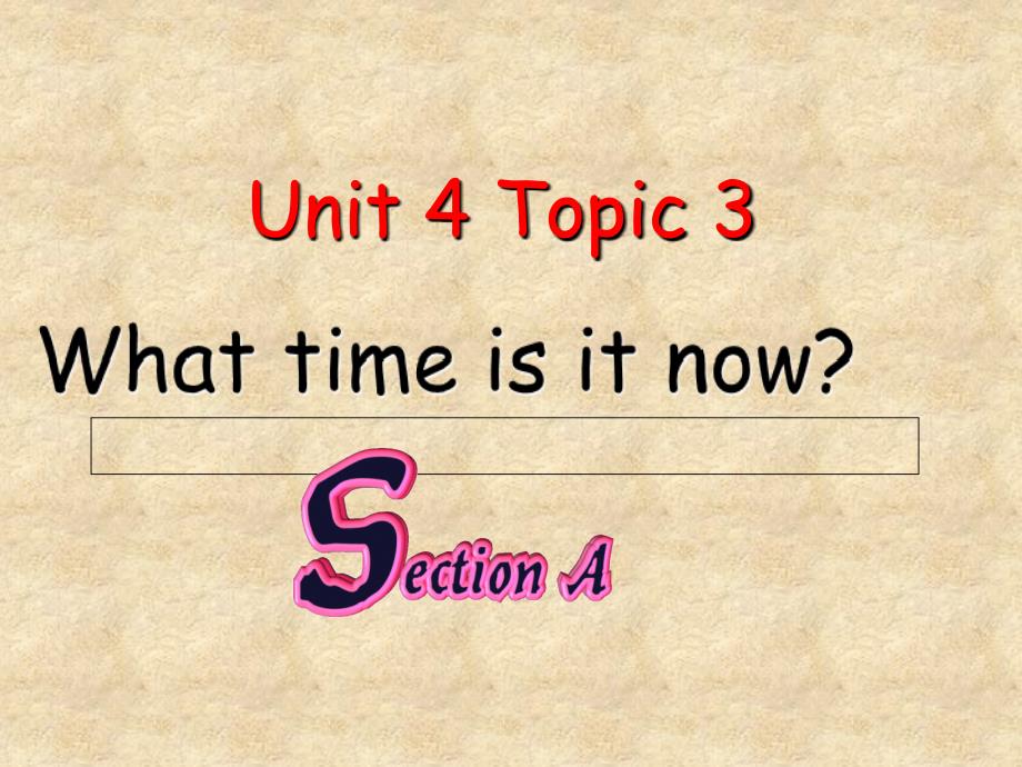 仁爱版七年级英语上册 Unit 4：Topic 3 Section A课件_第1页