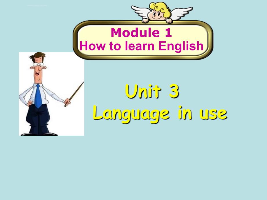 外研社英语八上ModuleUniLanguageinuse课件_第1页