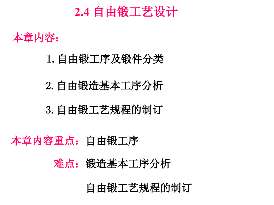 自由锻工艺设计课件_第1页