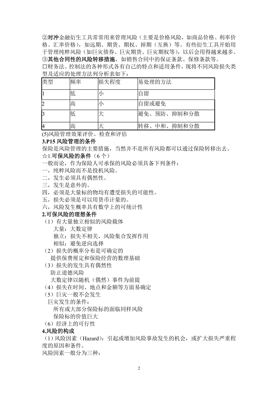 2020年整理保险学知识点总结(重点).doc_第2页