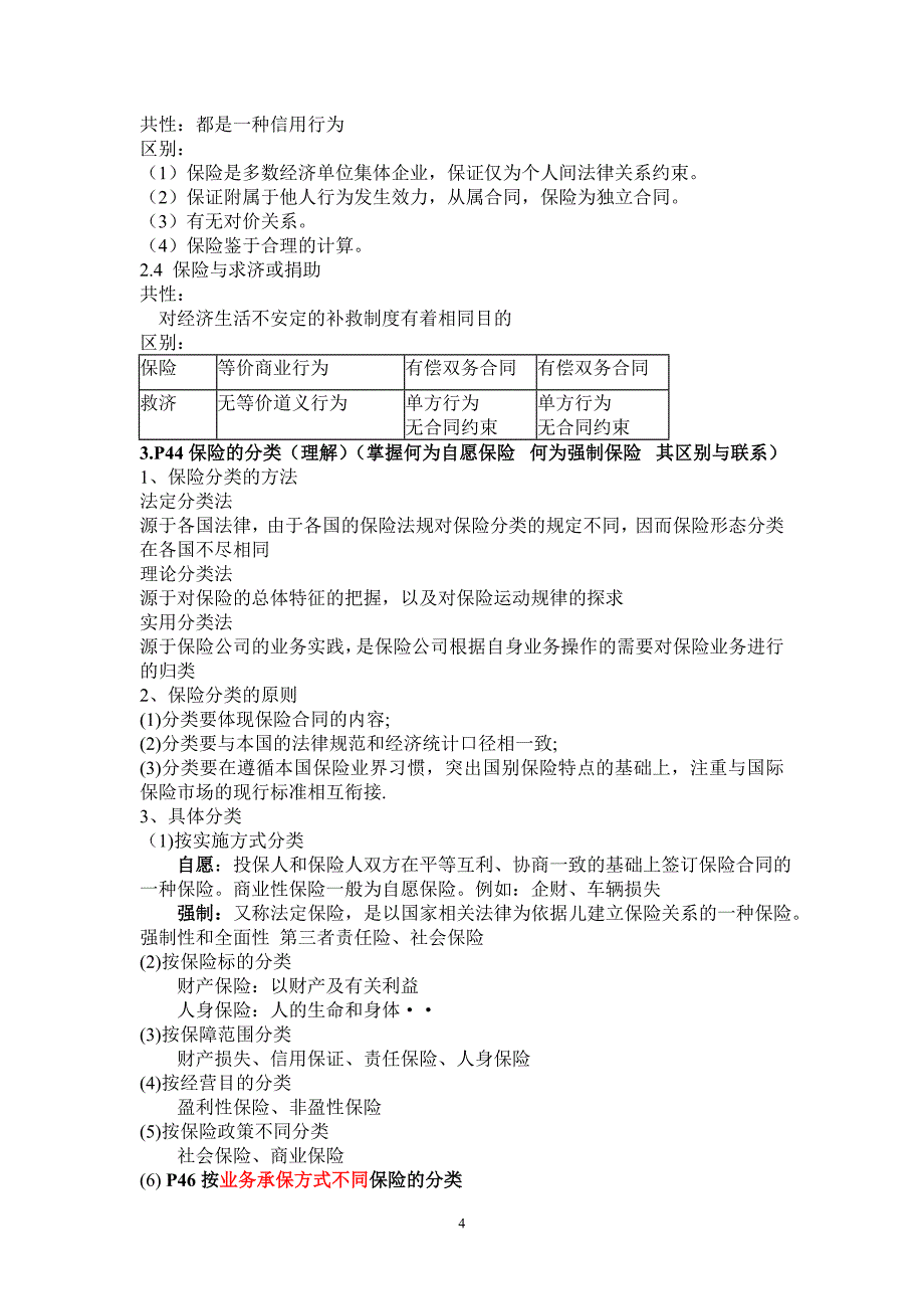 2020年整理保险学知识点总结(重点).doc_第4页