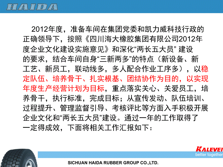 准备车间企业文化、班组两长五大员建设汇报PPT_第2页