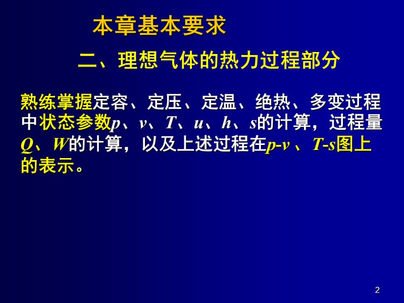 第三章(2)理想气体的热力过程幻灯片_第2页