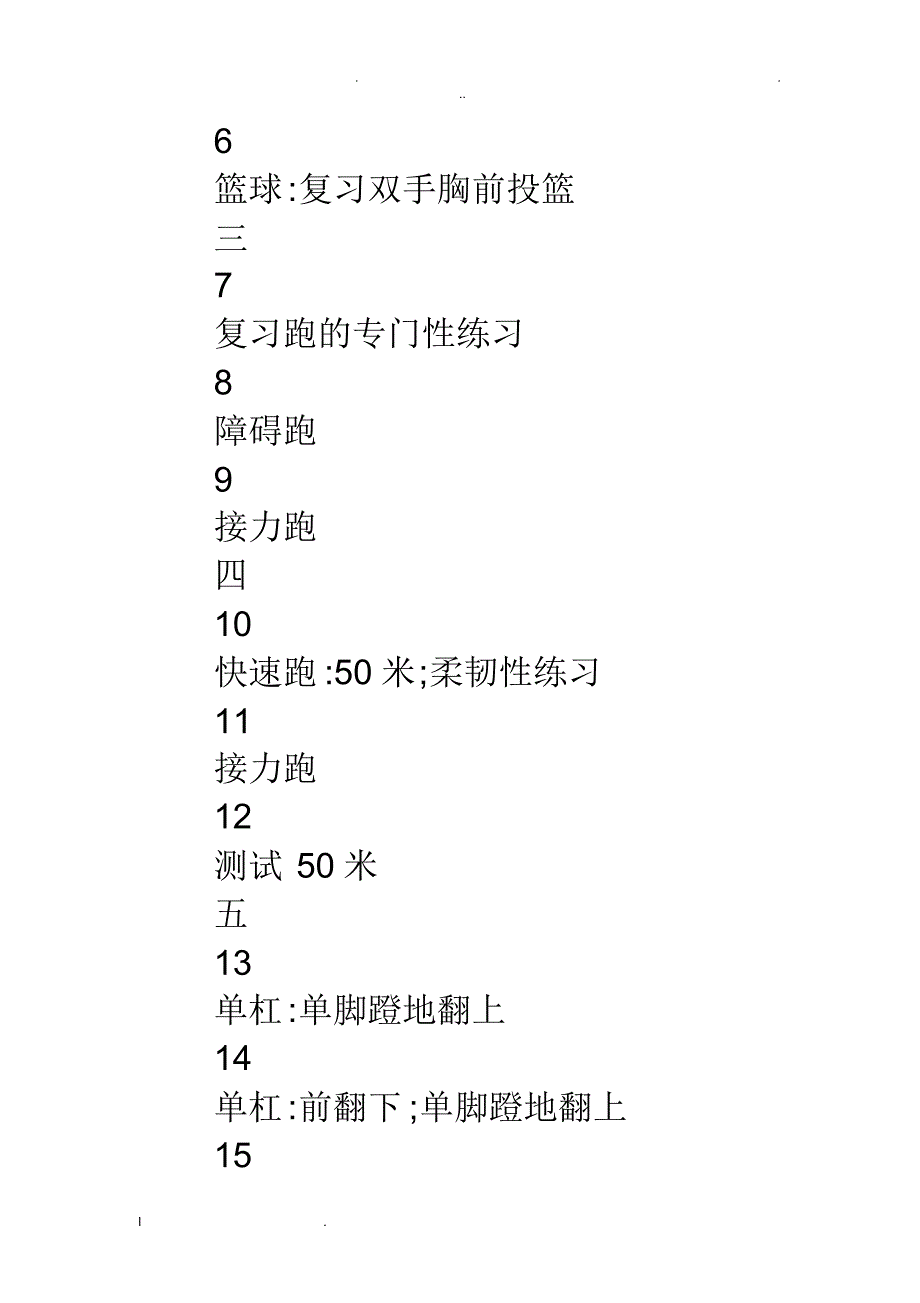 6386编号七年级下体育教学计划_第4页