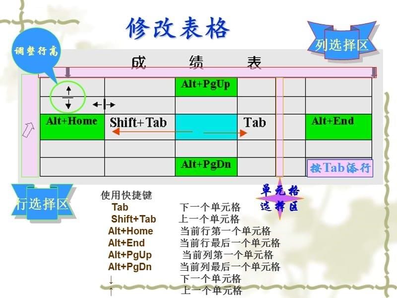 用word来制作表格课件_第5页