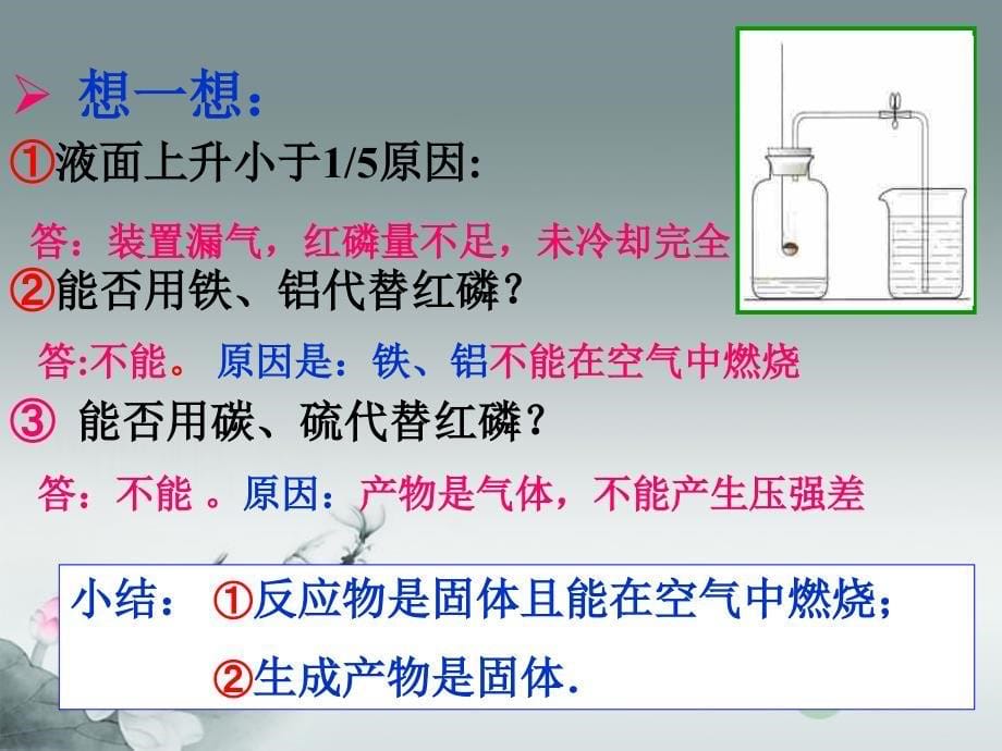 湖南省茶陵县潞水学校九年级化学《我们周围的空气》课件 人教新课标版(复习)_第5页