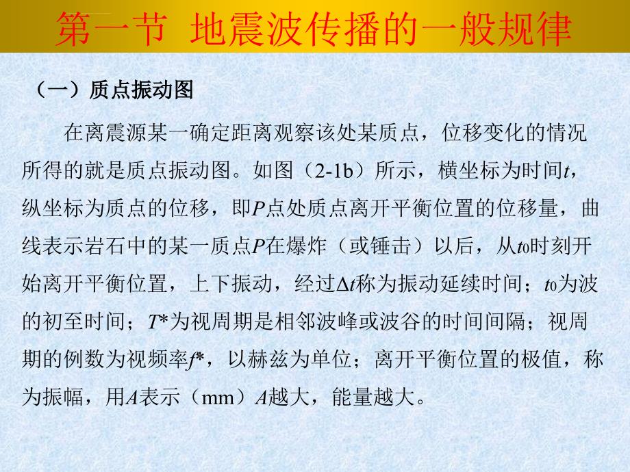 物探精品课程 第二章 第一节 地震波传播的一般规律课件_第4页