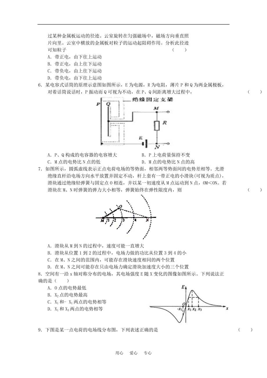 2010-2011届高二物理“每周一练”系列试题（19）_第2页