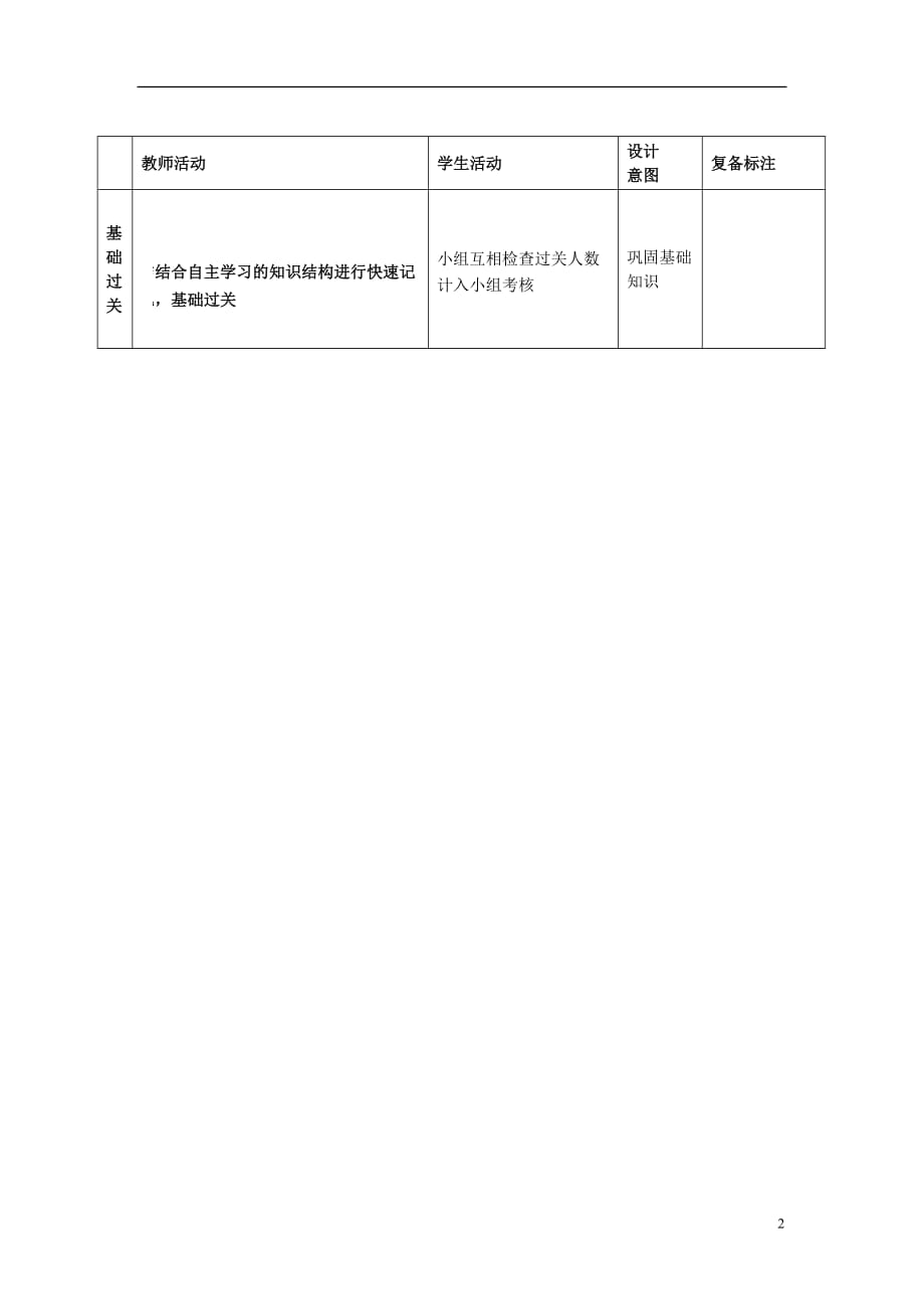 山东省滨州市邹平实验中学七年级历史上册《第23课 领先世界的科学技术》教案 北师大版_第2页