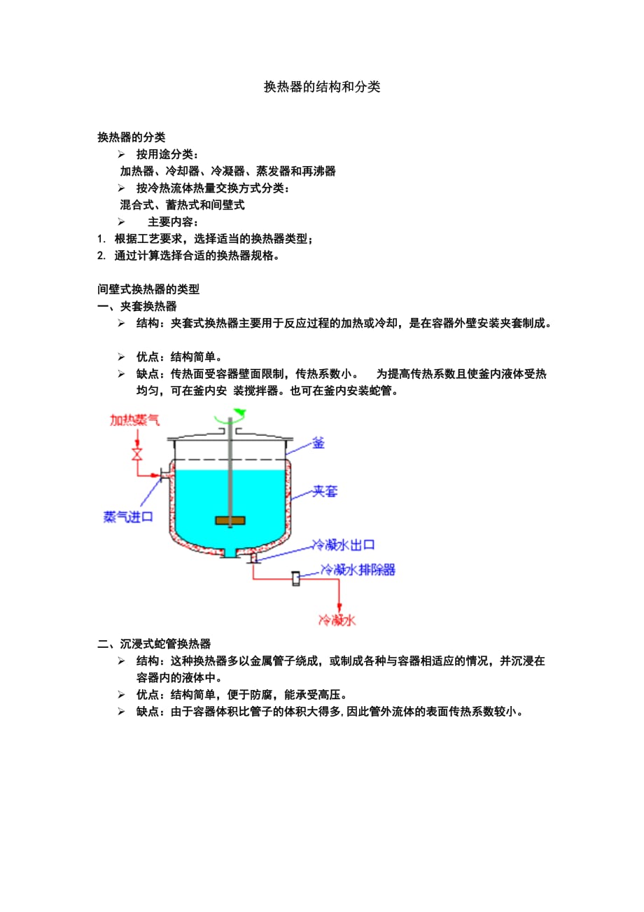 换热器的结构和分类_第1页