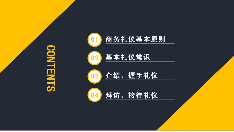 商务礼仪基本知识讲座PPT模板_第3页