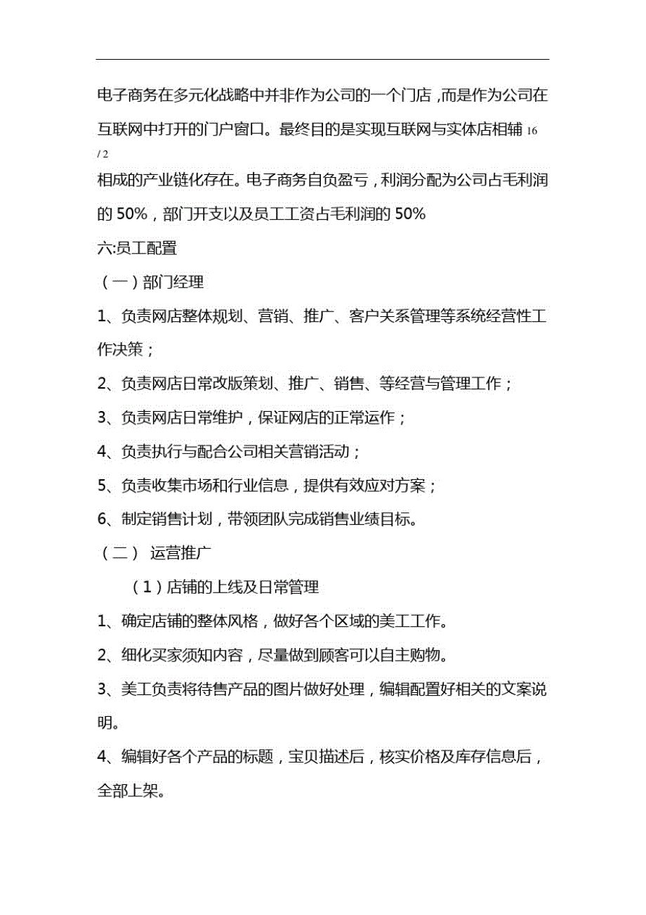 眼镜行业电子商务B2C运营方案_第3页