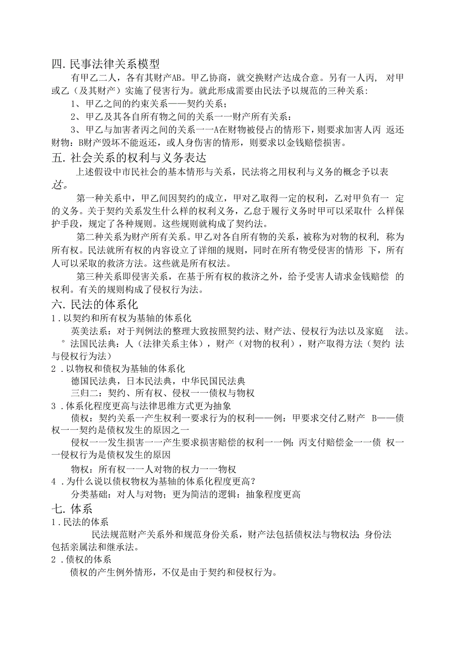 关于民法的概念、构成、体系及基本原则_第2页