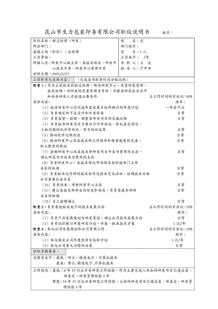 工作分析工作分析与职务说明书精品推荐_第5页