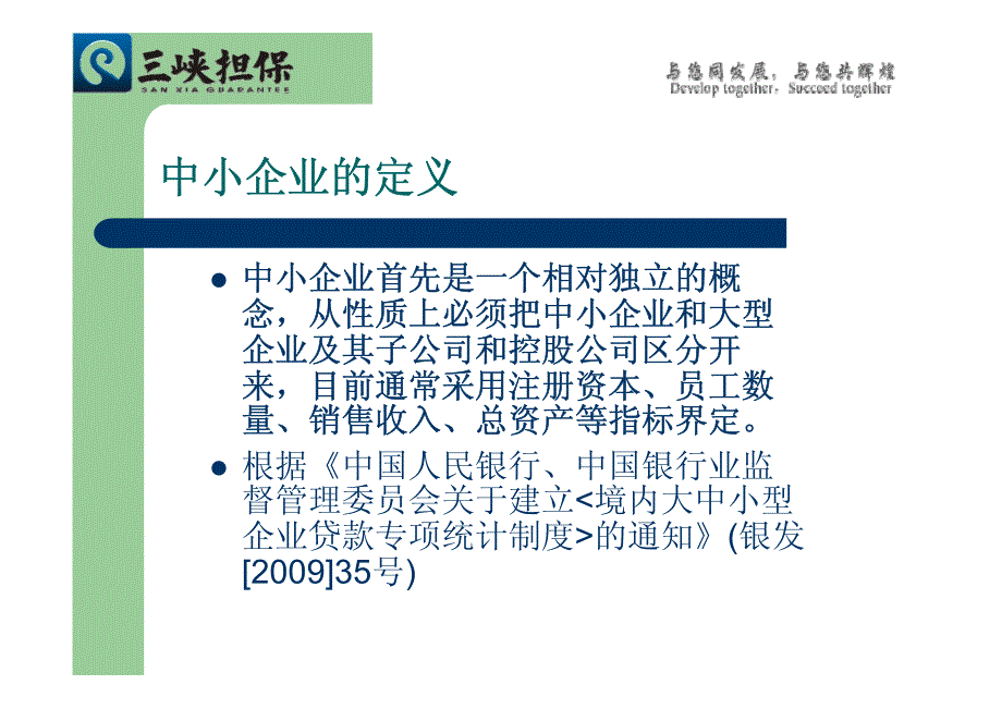 重庆市中小企业融资难现状及对策研究-------基于担保公司的视角及如何识别中小企业的融资风险_第3页