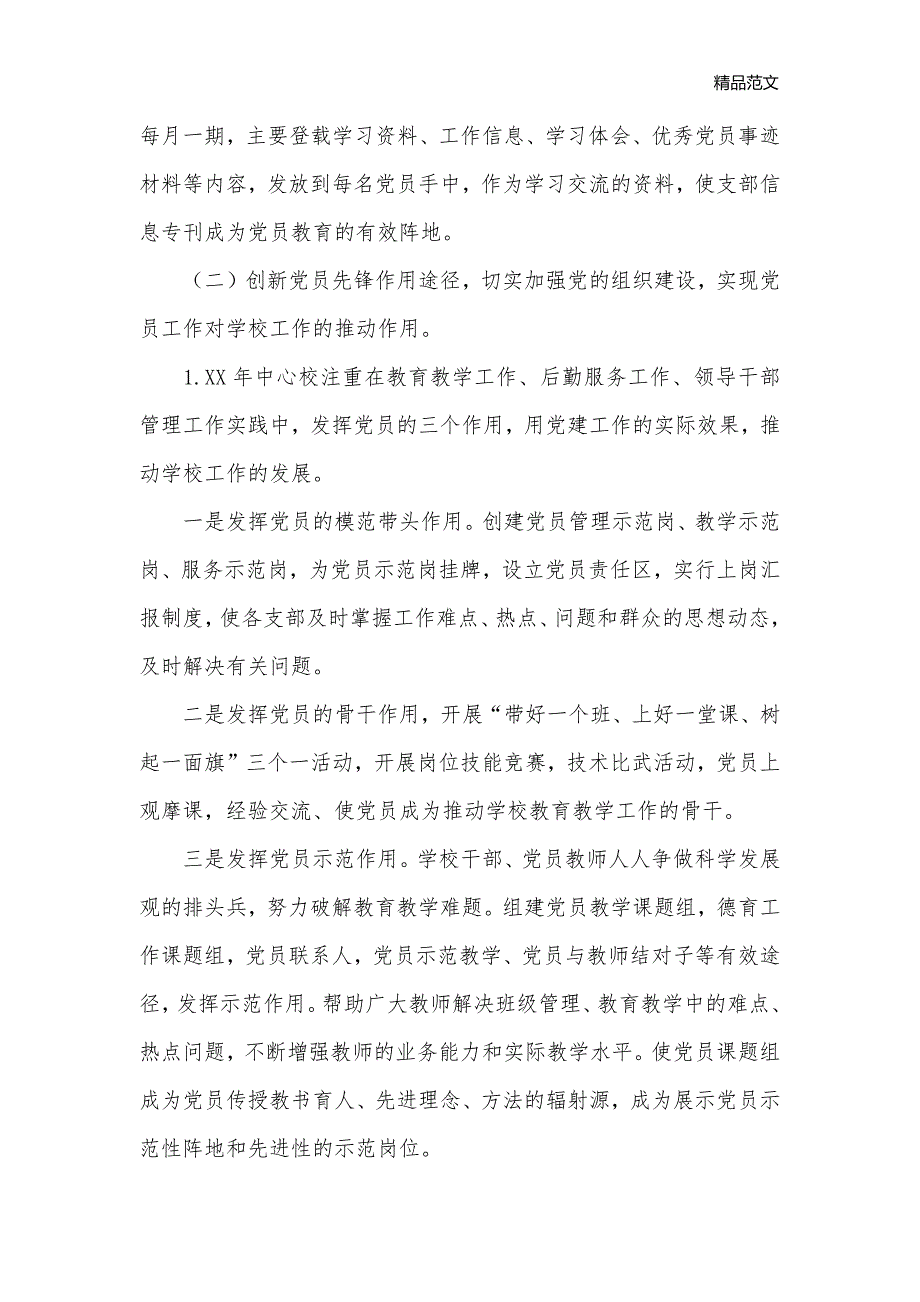 党支部2020年党建工作计划例文_党委党支部工作计划__第3页