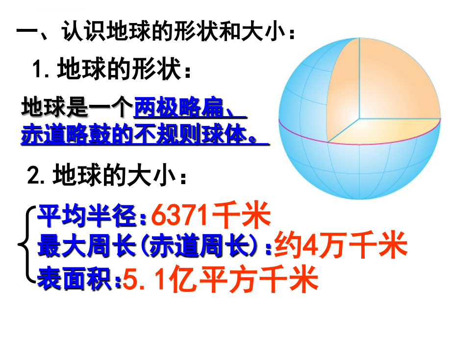 初一地理上第一章地球和地球仪ppt课件_第2页