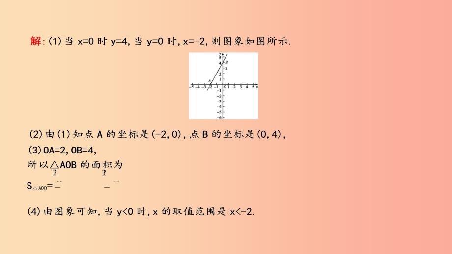 八年级数学下册 第十九章 一次函数 19.2 一次函数 19.2.2 一次函数 第2课时 一次函数的图象和性质 (1)_第4页