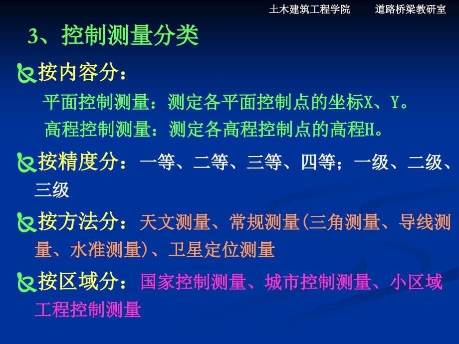 坐标计算(控制测量导线测量_小三角测量_交会定点_高程控制测量_全站仪)ppt课件_第5页