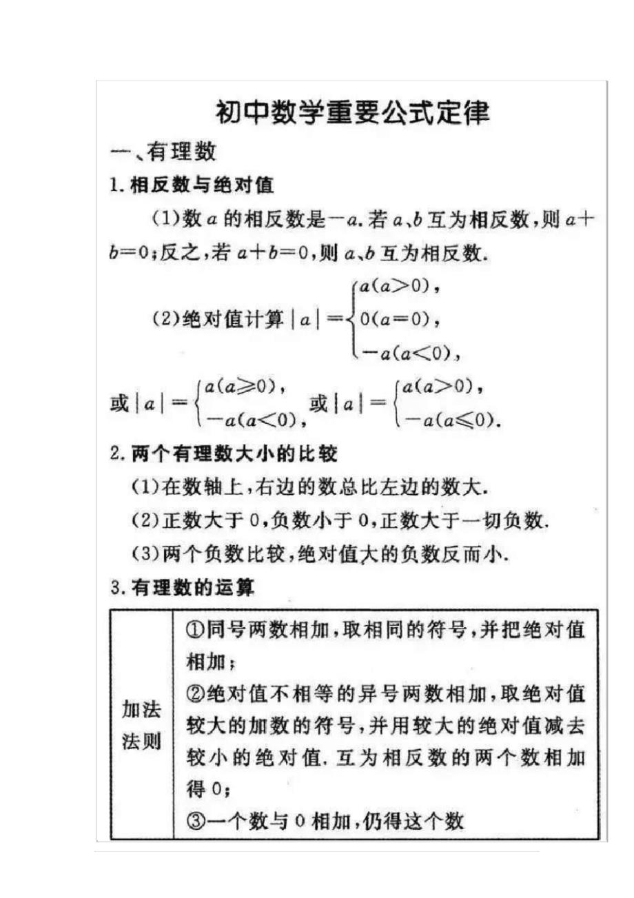 8.2初中数学公式大全(1)(2)_第1页