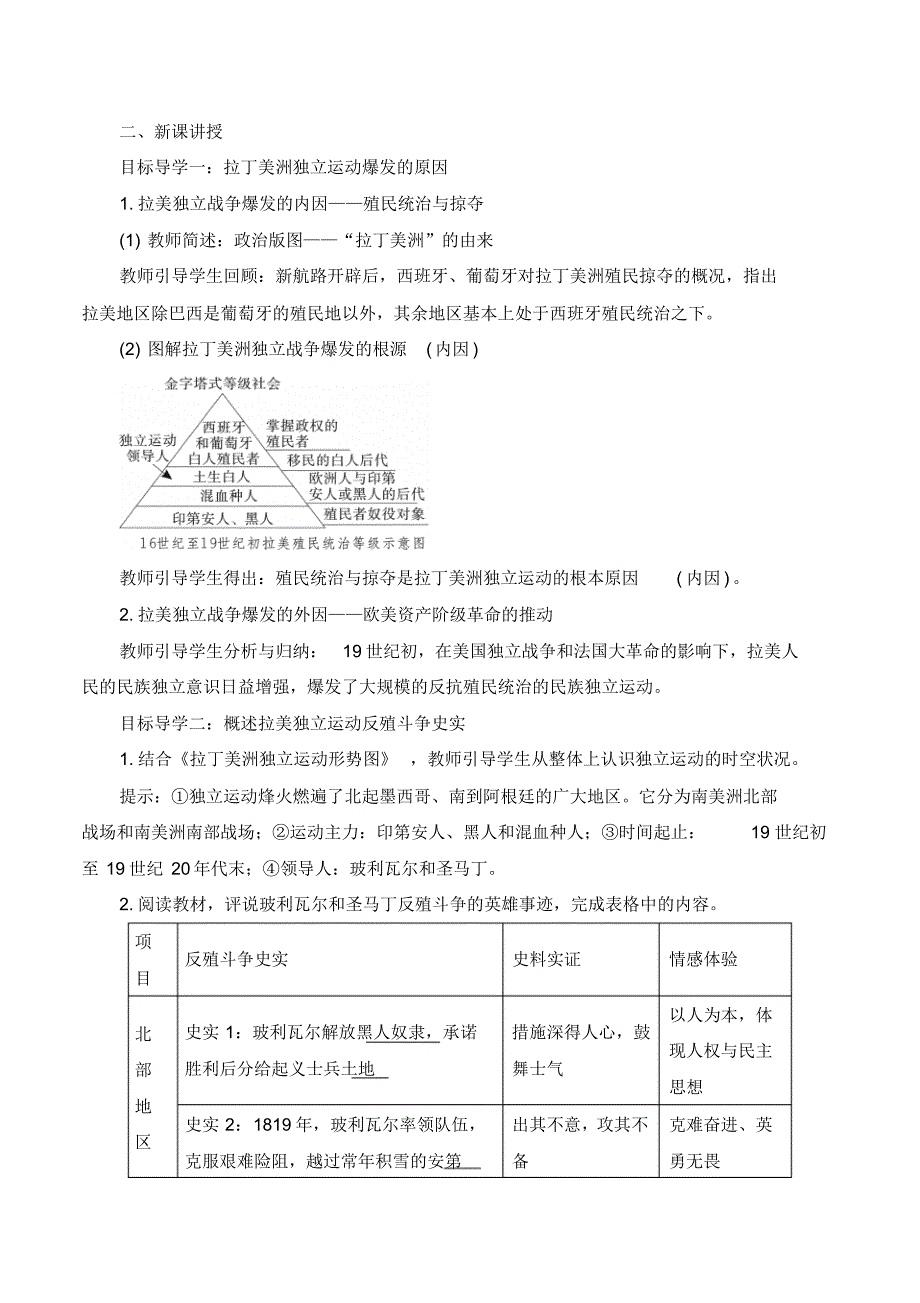 《第1课殖民地人民的反抗斗争》教学设计_第2页