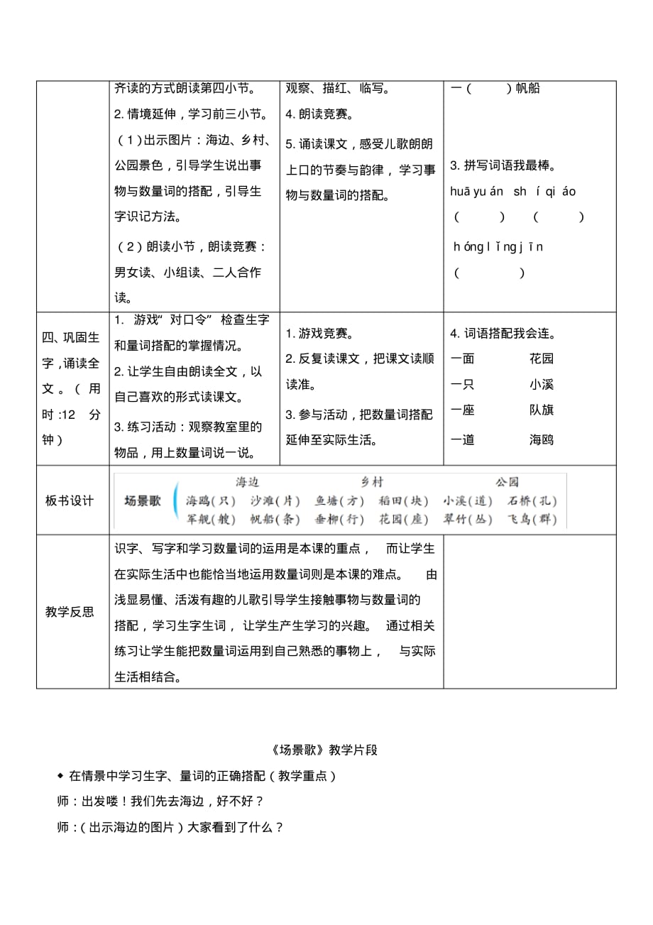 《识字1场景歌》教学设计(优质课)_第2页