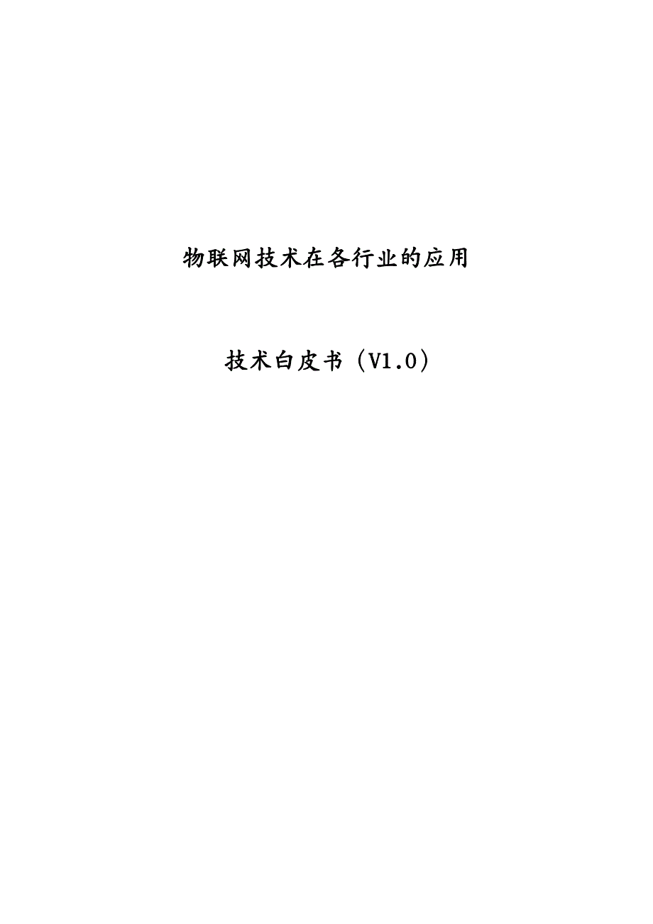 物联网物联网技术白皮书_第2页