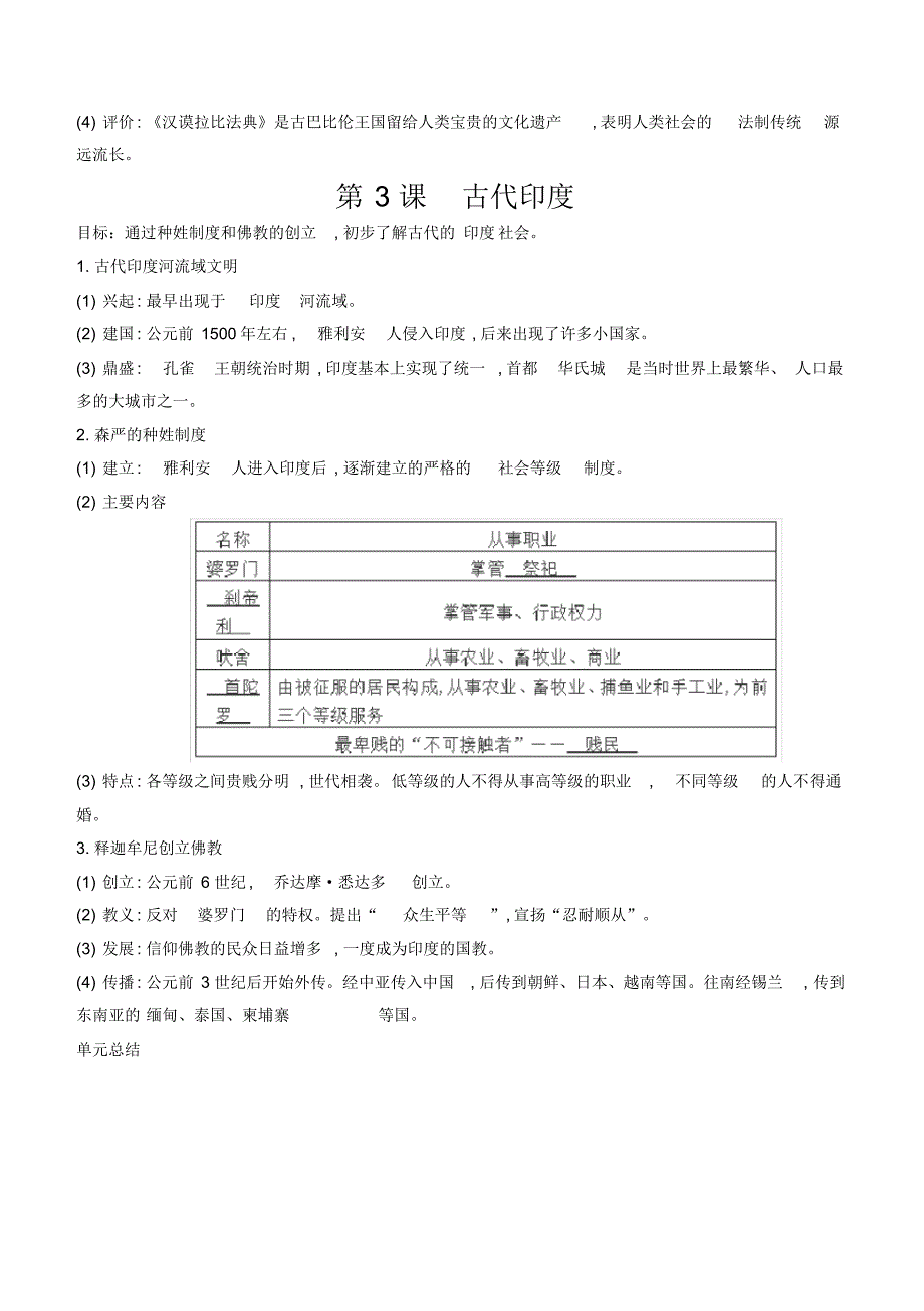 部编版九年级上册历史知识点汇总_第2页