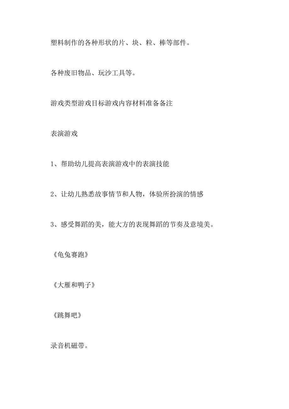 2021年大班幼儿园游戏活动计划_第4页