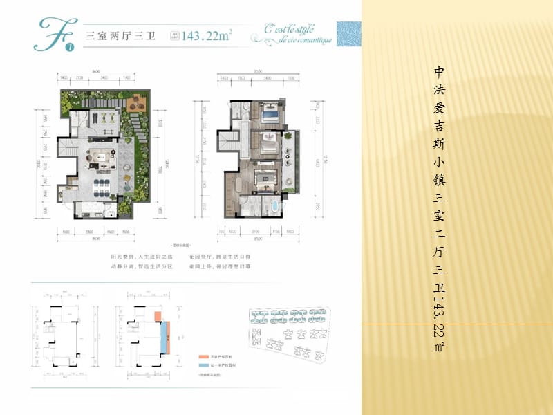 中法爱吉斯小镇叠拼户型图赏析（全）_第2页