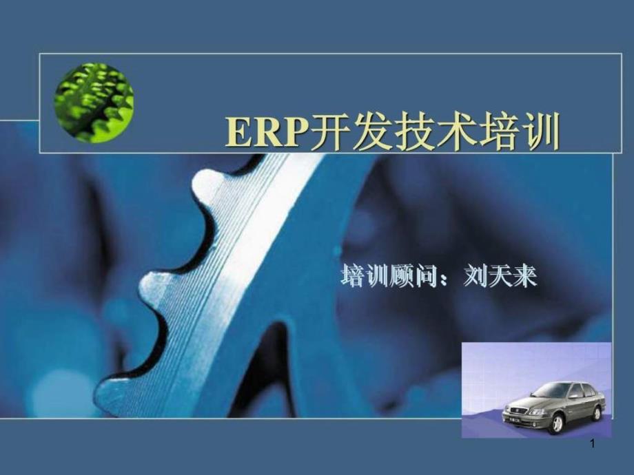 《ERP开发培训》精选PPT幻灯片_第1页