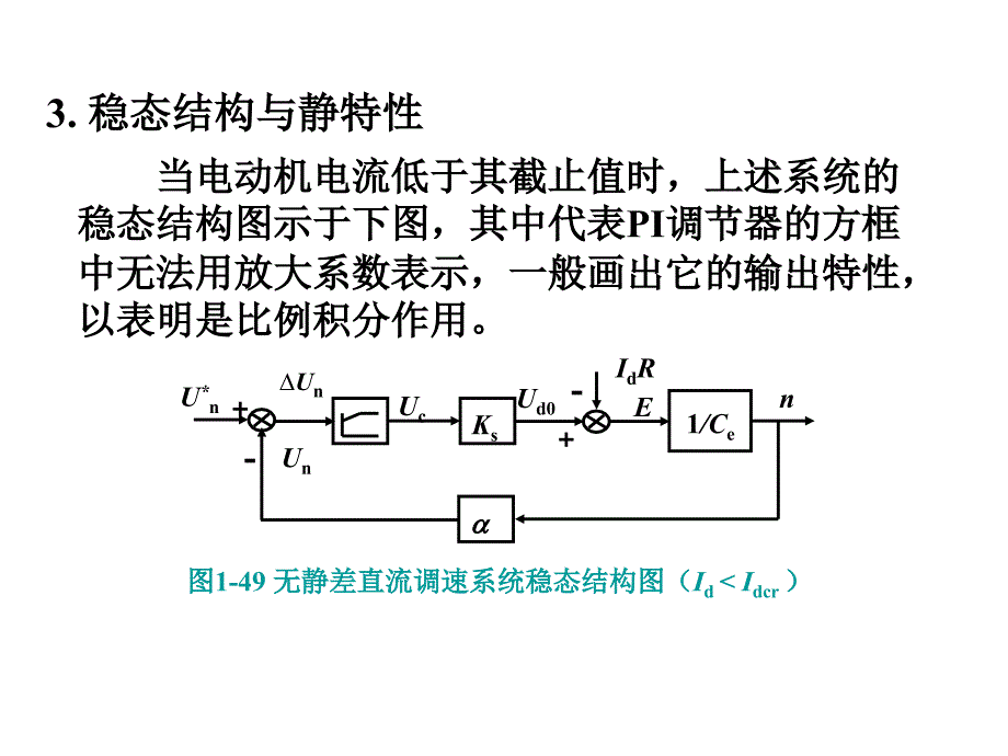 无静差直流调速系统及其稳态参数计算ppt课件_第4页