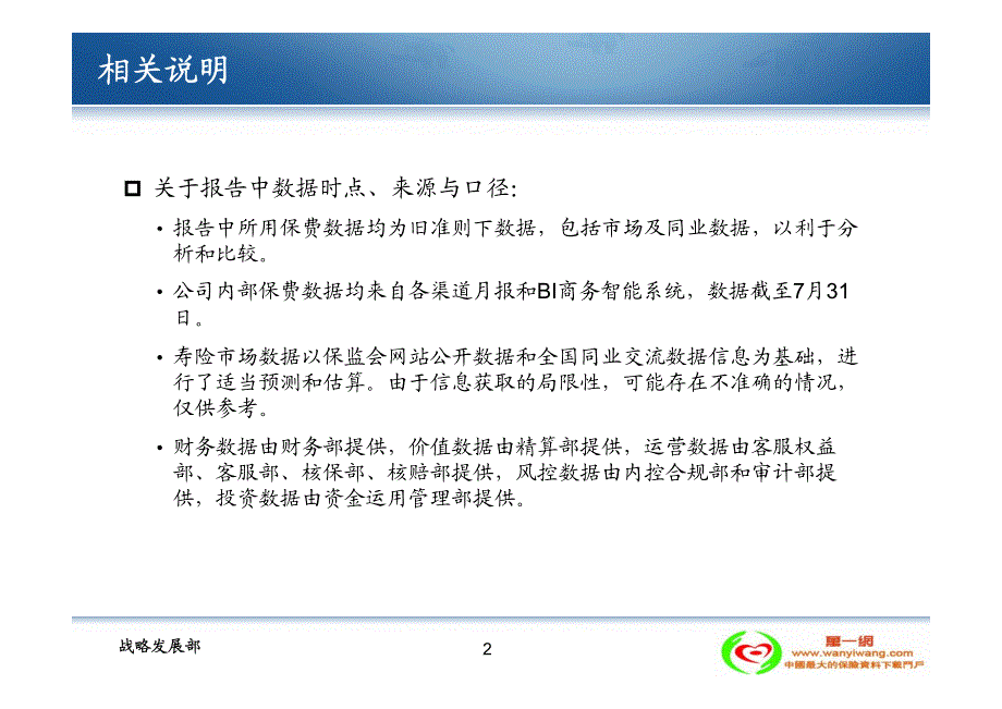 保险公司7月KPI经营分析报告_第2页