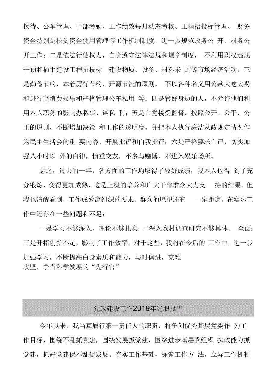 党政一把手述廉报告_第5页