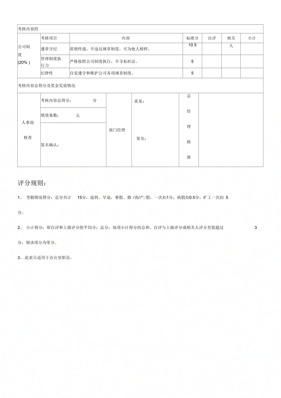 办公室人员绩效考核(1)_第2页