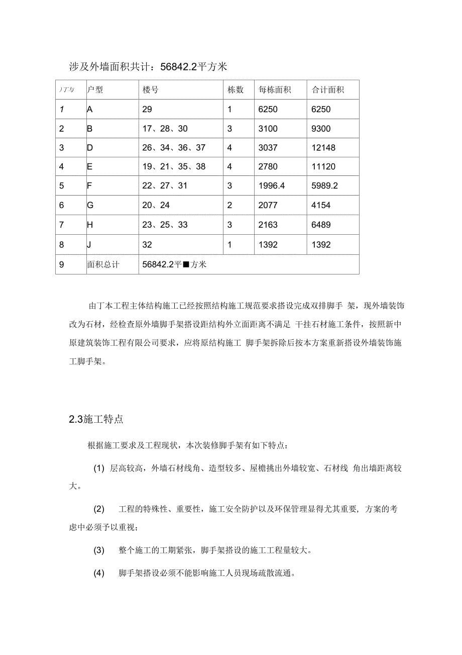 外墙脚手架施工方案word版本_第5页