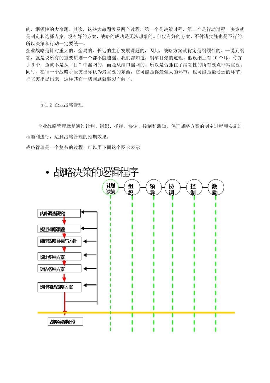 企业管理咨询师战略管理学整套讲义_第5页