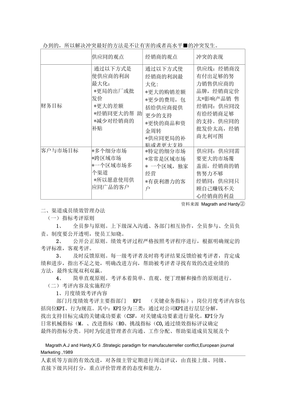 加强渠道成员绩效管理分析_第3页