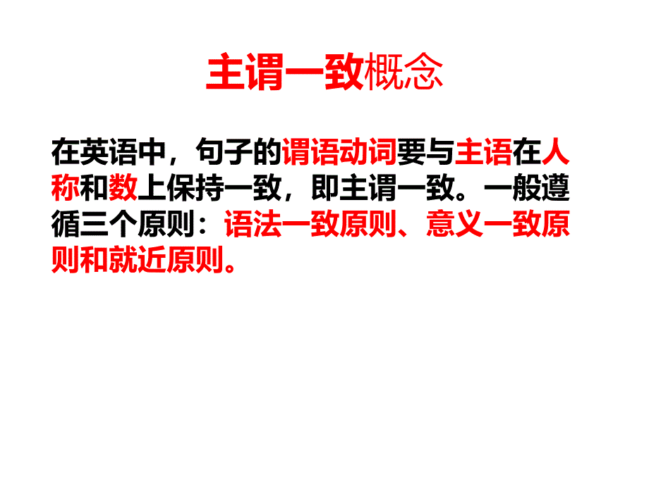 高中英语课件 必修四 unit 1主谓一致_第3页