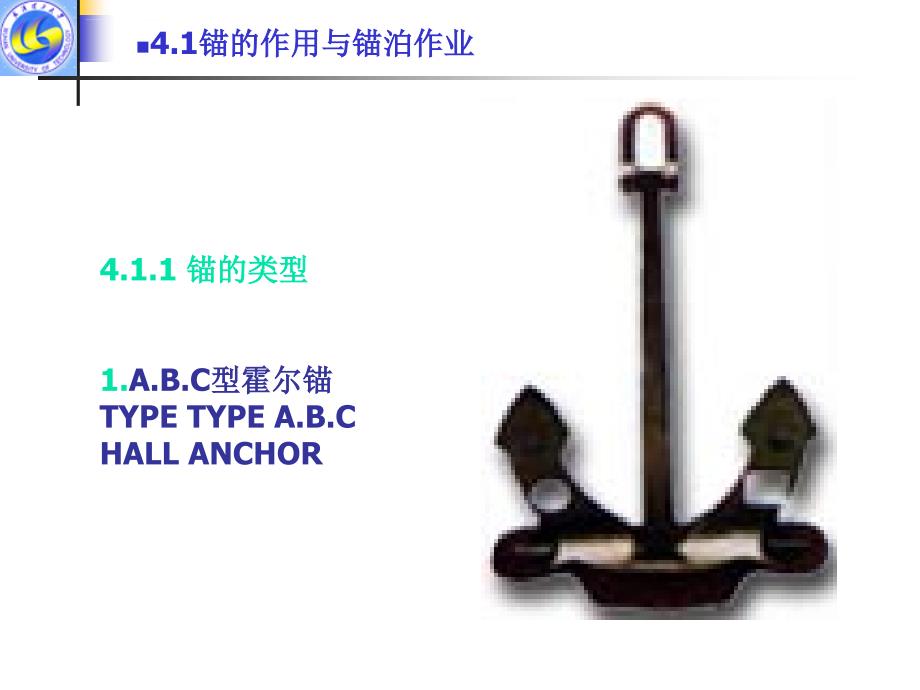 锚的作用与锚泊ppt课件_第3页