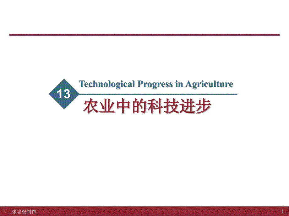 农业中的科技进步课件_第1页