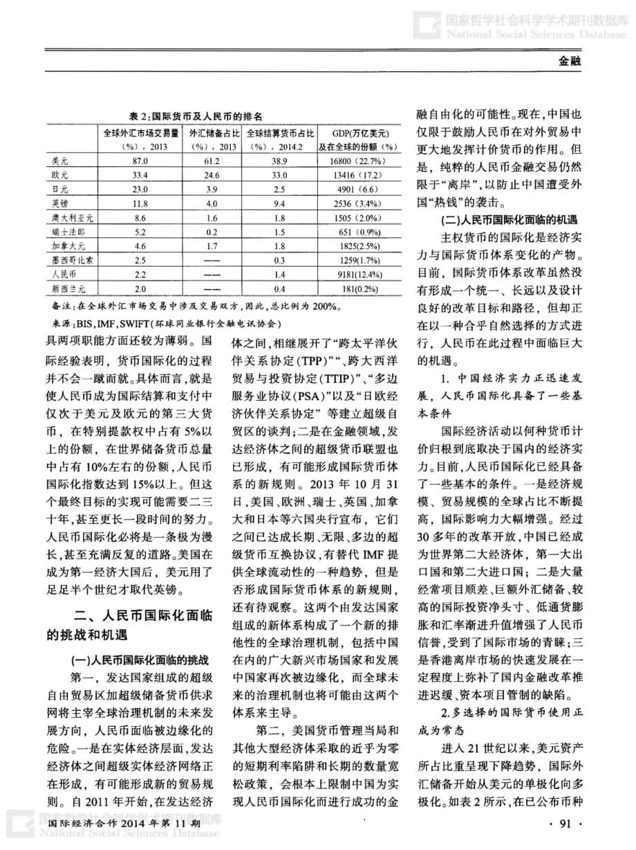 人民币国际化：进展丶现状与实施路径_第3页