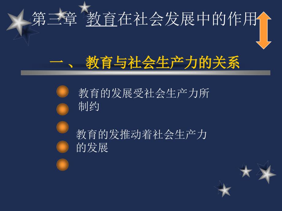 第三章教育在社会发展中的作用ppt课件_第1页