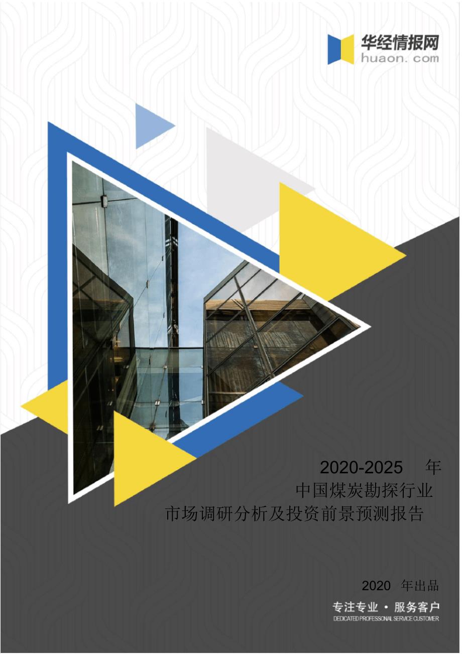 2020-2025年中国煤炭勘探行业市场调研分析及投资前景预测报告精品_第1页